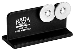 Rada Cutlery Quick Edge Knife Sharpener with Hardened Steel Wheels (Designed for Rada Knives), R119
