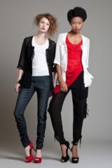 BL3149 Sheer Utility Shirt Jacket