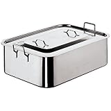 World Cuisine 11965-50 ROASTING PAN WITH COVER