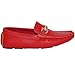 SHOE ARTISTS Beautiful Red Hot Men's Slip On Shoe
