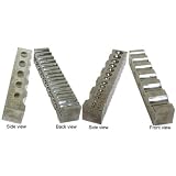 4 In 1 Steel Dapping Block Jeweler & Blacksmith Tool