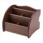 Tv Dvd Stereo Remote Control Organizer Mdf Wood Caddy