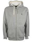 Ralph Lauren - Sweat à capuche hommes - doublé polaire - Gris clair
