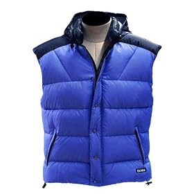TAIGA Blackcomb 800 Deluxe - Mens Goose Down Vests with a hide-away Hood, Royal Blue, MADE... by var goTwisterProductImageStrings = new Object();goTwisterProductImageStrings['prodImageNotAvailTextNoColor'] = 