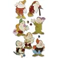 DISNEY MOVIE 3-D STICKERS-SNOW WHITE/THE SEVEN DWARVES
