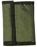 MIlitary Style Nylon Commando Wallet - (Olive, Black)