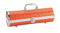 Beautiful Orange Wine Purse Tote With Cork Screw