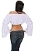 SC88525A Bellydance Gypsy Renaissance Pirate Crop Top Peasant Wench Costume