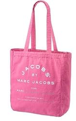 Marc By Marc Jacobs Cotton Jacobs Tote Bag Hot Pink