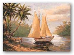 Setting Sail II by Enrique Bolo 28"x22" Art Print Poster