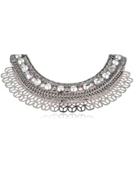 Fiona Paxton "Adeline" Inez Oxidised Necklace, 9.36"