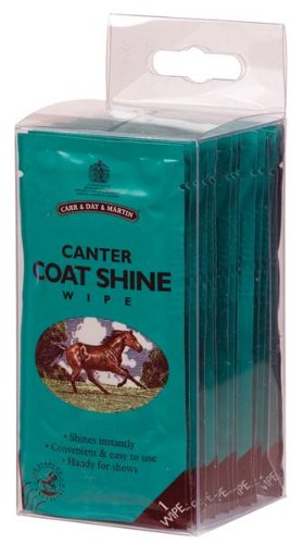 Carr & Day & Martin Horse Canter Coat Shine Wipes - 15 Count
