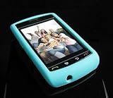 Turquoise Premium Soft Rubber Silicone Skin Case Cover for BlackBerry Storm ....