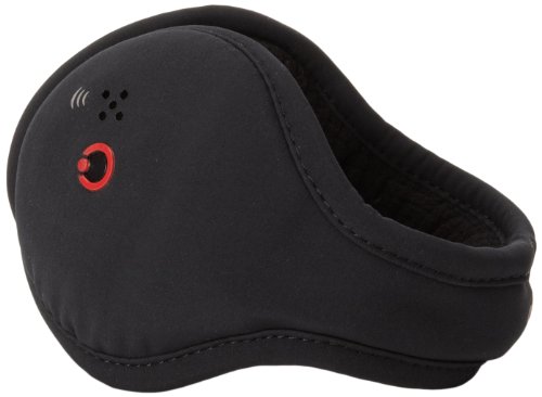 180s Mens & Womens Unisex Bluetooth Ear Warmer, Black