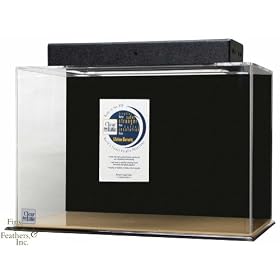 Clear-for-Life Rectangle 60 Gallon Acrylic Aquarium (Black) - Regular