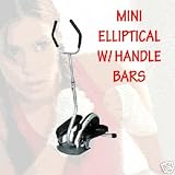 Sunny Health & Fitness Mini Elliptical Trainer with Handlebar