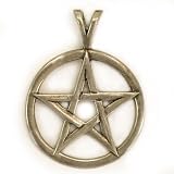 Sterling Silver Star Large Pendant