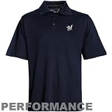 Cutter & Buck Milwaukee Brewers Navy Blue Championship Performance Polo (XXX-Large)