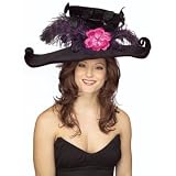 BLACK VICTORIAN HAT