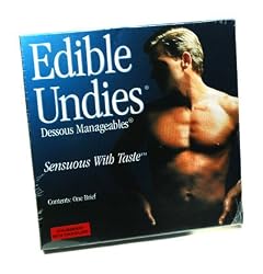 Edible Underwear Men's Strawberry Chocolate