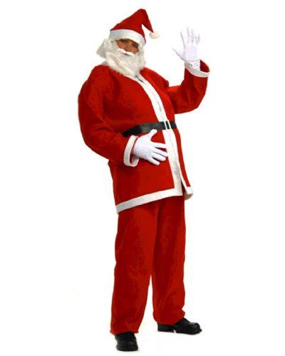 Disposable Santa Costume  