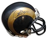 Issac Bruce Autographed/Hand Signed St. Louis Rams Mini Helmet (New Style)