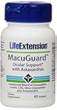 Life Extension MacuGuard Ocular Support Plus Astaxanthin, 60 softgels