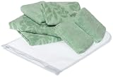 DII Microfiber 7-Piece Bath Set, Sage