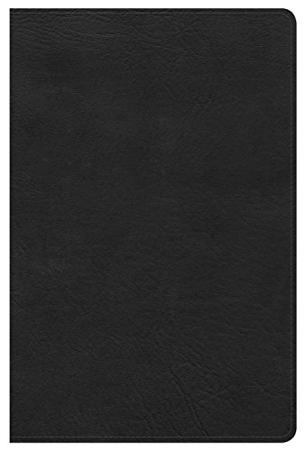 KJV Ultrathin Reference Bible, Black LeatherTouch