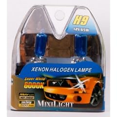 H9 Xenon Halogenlampe Night Light Super White 6000K 12V 55Watt