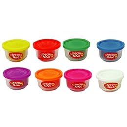 カラフルねんど 8色 No.738