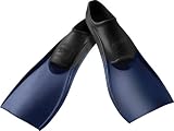 Speedo Rubber Swim Fins (X Large, Black)