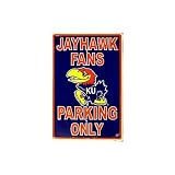 Kansas Jayhawks Fans Parking Sign