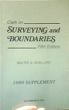 Clark on Surveying and Boundaries Fifth Edition