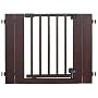 Summer Infant Deluxe Wood Walk-Thru Gate in Cherry
