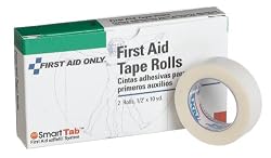 First Aid Only 1/2" X 10 Yd. First Aid Tape Roll, 2-Count Boxes (Pack of 10)