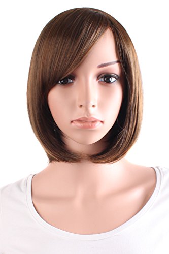 MapofBeauty Beautiful Women's Short Straight BOB Wig