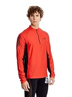 Berg Running & Trekking Camiseta Técnica Endurance (Rojo)