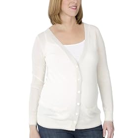 Liz Lange� for Target� Cardigan Metallic - White