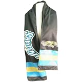 Jacksonville Jaguars Jersey Style NFL Scarf (50" Long x 8" Wide)