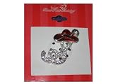 Red Hat Society Rhinestone Initial S Pin