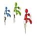 Diageng 1PC Fashion Lovely Key Pete Magnet Man Super Strong Magnetic Key Holder Hook Rack (Black)