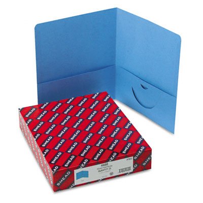 New-Smead 87852 - Two-Pocket Portfolio, Embos...