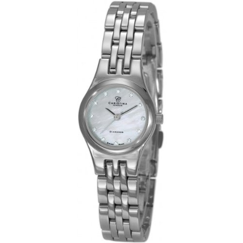 Christina Design London Damen-Armbanduhr Analog Edelstahl 114SW Preisvergleich