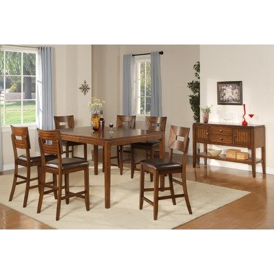 Palos Verdes 7 Piece Distressed Walnut