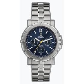 Men's National Geographic� Stainless Steel Watch