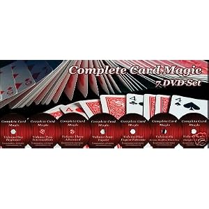 Complete Card Magic - 7 Volume Set! - The Most Complete Card Magic DVD Course on the Market! by Magic Makers