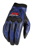 Icon ARC Suzuki Motorcycle Glove - Blue / Black - Large - 3301-1089