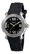 Chopard Women's 278475-3014 Happy Sport Round Diamond Black Dial Watch