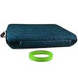 Hardshell Denim EVA Case with Extra Storage Space for Keyboard Made Exclusi ....